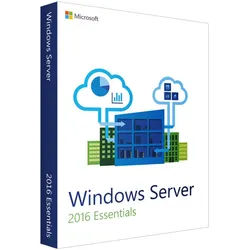 Windows Server 2016 Essentials - Produktschlüssel - Sofort-Download - Vollversion - 1 Server