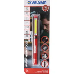 LED-Taschenlampe 1 Watt, COB 3 Watt, batteriebetriebene 2in1 Arbeitsleuchte, mit Magnet und Clip, inklusive Batterien