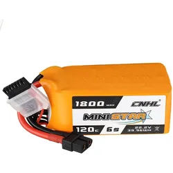 Li-Polymer-Akku - 1800mAh (22.2V) 120C 6S XT60-Stecker für Modellbau, Drohne, Multicopter, Quadrocopter wie 6S1P
