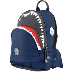Pick & Pack Shark Shape Backpack S Navy