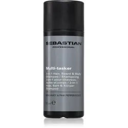 Sebastian Professional SEB MAN The Multi-tasker Shampoo für die Haare, den Bart und den Körper 50 ml