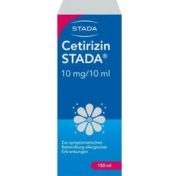 CETIRIZIN STADA Saft 10 mg/10 ml 150 ml