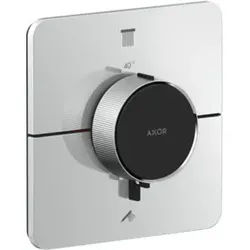 hansgrohe Thermostat Axor ShowerSelect ID UP, f 2 Verbr., softsqua, Brushed Nickel