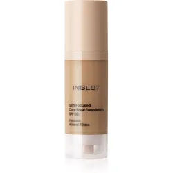 Inglot Skin Focused Care Face Foundation SPF 50 deckendes Foundation SPF 50 Farbton Warm Olive 30 ml