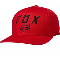 Fox Snapback-Kappe Legacy Moth 110 OS - chili