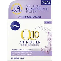 NIVEA Q10 Anti-Falten Beruhigende Tagespflege Sensible Haut LSF15