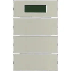 Berker Tastsensor 3-fach mit RT-Regler 75663773