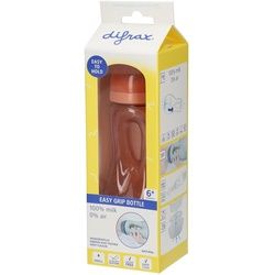 Difrax Easy Grip Bottle Anti-Kolik Flasche ab 6 Monaten 240 ml