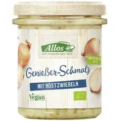 Allos Genießer Schmalz mit Röstzwiebel glutenfrei 150 g
