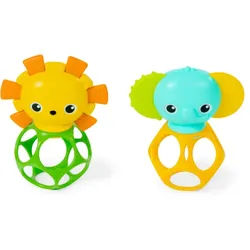 Bright Starts Soother PalsTM Easy-Grasp Spielzeug mit Beißring 3 m+ 2 St.