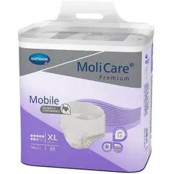 MoliCare® Mobile Super Inkontinenzslip, Zur Anwendung bei schwerster Inkontinenz, 1 Beutel = 14 Stück, Größe XL/4, Bauchumfang 130-170 cm