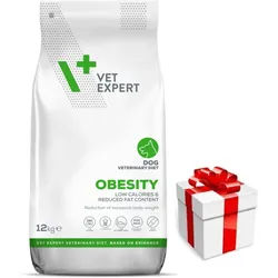VETEXPERT Veterinary Diet Dog Obesity 12kg + Überraschung für den Hund