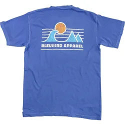 Bleubird Ocean Horizon Tee ocean Large