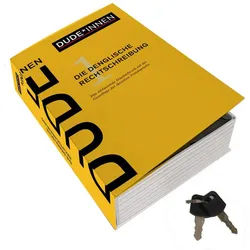 speecheese Buchtresor Dude*Innen Booksafe L : Verständlich Rechtschreibung studieren 24 cm x 15,5 cm