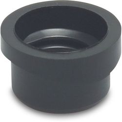 VDL Adapter Gummi 3/8WW Innengewinde Schwarz