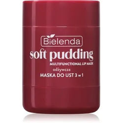 Bielenda Soft Pudding Regenerierende Maske für Lippen Very Cherry 12 g