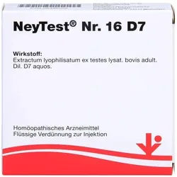 Neytest No.16 D7 ampoules 5x2ml