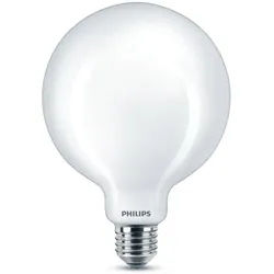 PHILIPS Helle E27 LED Globe Lampe G120 10.5W wie 100W 2700K warmweißes Licht mit Milchglas