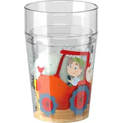Haba Kinderbecher Essen & Trinken Becher Glitzerbecher Bauernhof 2 2012447008