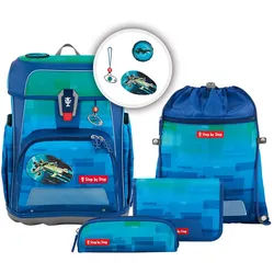 Step by Step CLOUD OCEAN Schulranzen-Set, 5-teilig Space Craft Spike