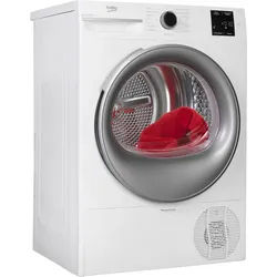 BEKO Wärmepumpentrockner "BM3T38210W1", Energieeffizienz: E (A-G), weiß, B:59,8cm H:84,6cm T:54,5cm, Trockner, mit Wärmepumpentechnologie
