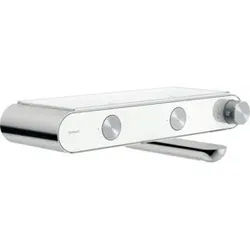 Duravit Wannen-Thermostat AP, 2 Verbraucher, chrom/weiß