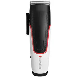 Russell Hobbs Haarschneider , Rot, Schwarz, Weiß , Kunststoff , 5x4x17 cm , Grüner Punkt , selbstschärfende Klingen , Freizeit & Co, Wellness & Gesundheit, Körperpflege, Haarstyling