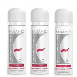 Sanamed Handcreme Schaum Granat