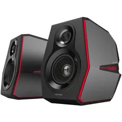 Edifier® EDIFIER Aktivboxen Edifier G5000 2.0 Bluetooth Gaming RGB schwarz... PC-Lautsprecher