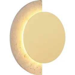 GLOBO LIGHTING Wandleuchte ROJAS, LED fest integriert, Warmweiß, Wandleuchte mit Up/Down-Light, warmweiß, modern & kompakt weiß
