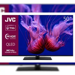 JVC LT-50VUQ3455 QLED Fernseher 50 Zoll Smart TV 4K UHD HDR Dolby Vision Atmos 6 Monate HD+ (2026)