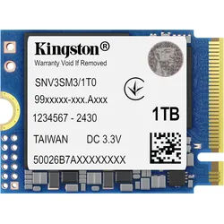 KINGSTON NV3 NVMe PCIe 4.0 SSD 1TB, M.2 2230 / M-Key / PCIe