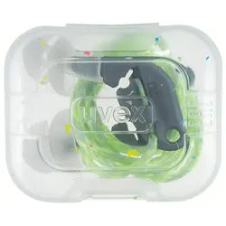 uvex xact-fit multi Gehörschutzstöpsel SNR 26 dB Größe M/L transparent/grau M/L - 2124018 - transparent/grau
