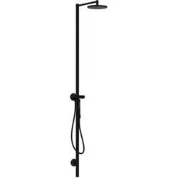 hansgrohe Duschsäule Axor Starck m Thermostat, Kopfbrause 240mm, 1j, mattschwarz