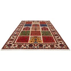 morgenland Wollteppich »Bachtiar Felder Multicolore 330 x 202 cm«, rechteckig morgenland Mehrfarbig B/L: 202 cm x 330 cm