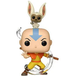 Funko POP! Avatar Der Herr der Element - Aang w/ Momo 36463