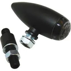 HIGHSIDER LED-Rücklicht MICRO-BULLET, schwarz, getönt, schwarz