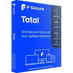 F-Secure Total Security & VPN 2026 | 5 Geräte / 1 Jahr | Produktschlüssel + D...