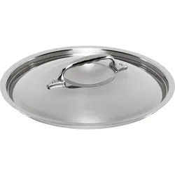 de Buyer Kochtopf Affinity Deckel Edelstahl 24 cm silberfarben