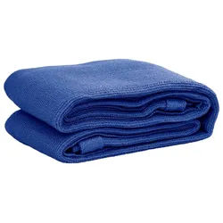 vidaXL Zeltteppiche 200 x 300 cm Zeltteppich HDPE leicht zuschneidbar Ösen wetterbeständig, Höhe: 0 mm blau