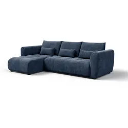 ECKSOFA SORENO 4-Sitzer, dunkelblau