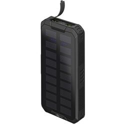 Goobay Outdoor Schnelllade-Powerbank mit Solar 20.000 mAh (USB-CTM PD, QC 3.0) - Robuste Allround-Stromversorgung für den Outdoor-Einsatz