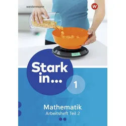 Schulbuch Stark in Mathematik - Ausgabe 2016 Arbeitsheft 1 Teil 2 (Lernstufe 6) diverse weiß