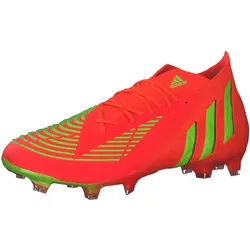 adidas Herren Fussballschuhe PREDATOR EDGE.1 FG GW1029 43 1/3 - Solar Red/Tmsoye/Core Blck - 43 1/3