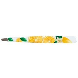 nippes Solingen Pinzette Citrus, schräg rostfrei, gelb 1 St