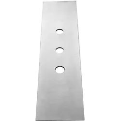 Gessi316 Dekor-Platte 3-Loch für Securbox, 54593707, Farbe: Metall Schwarz gebürstet PVD