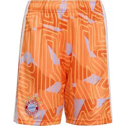 adidas Kinder FC Bayern München Torwartshort 2026/27 JZ3109 128 - Team Semi Sol Orange - 128