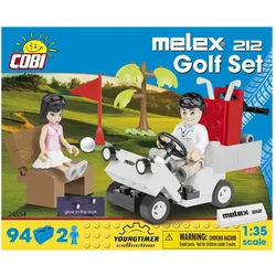 COBI Melex 212 Golf Set Auto Youngtimer 24554 Konstruktionsspielsteine bunt
