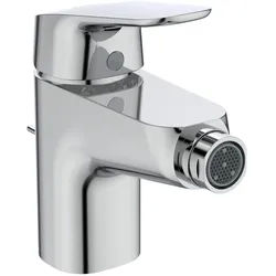 Ideal Standard Bidetarmatur CERAFLEX, Ausld. 114mm, m.Ablgarn. aus Kst., Chrom, B1718AA B1718AA