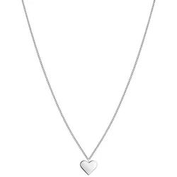 Tamaris Kette mit Anhänger Heart Edelstahl silberfarben